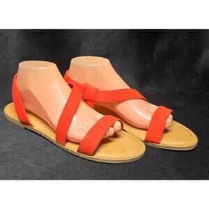 Abound Red Faux Suede Sullivan Fab Sandals from Nordstrom Rack